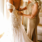 Elegant Transitions – Quick Change from Getting-Ready Dress to Ceremony Gown